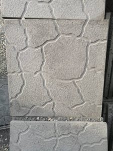 Application of concrete mosaic flooring