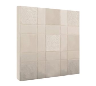 Types of polymer mosaic floor of the villa yard