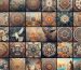 Types of floor mosaics for villa courtyards