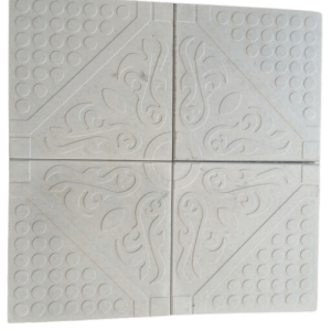 Polymer mosaic is the best type of yard mosaic